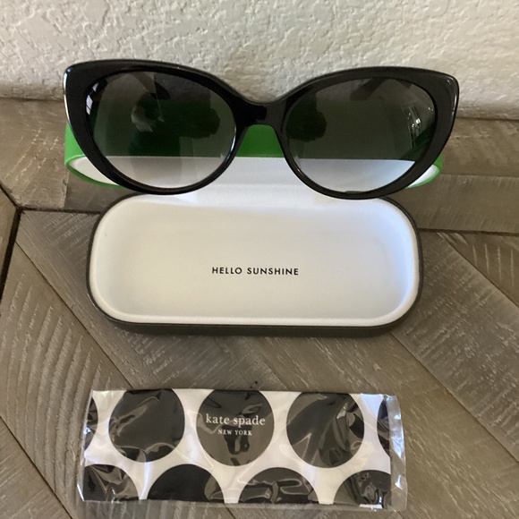 Kate Spade New York everett 56mm special fit gradient cat eye sunglasses main image 4